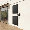 SIRIUS MINI 400W complete lightweight plug-in solar set for vertical (90°) balcony installation