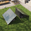 POLARIS 800W complete plug-in solar set for flat surfaces with adjustable tilt at 20-35°